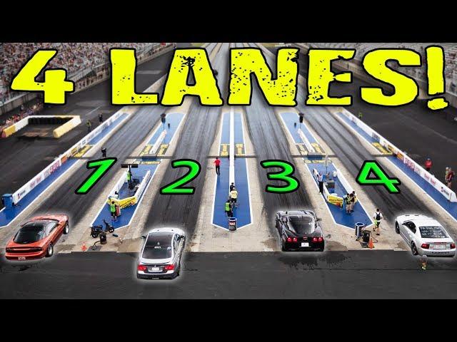 4 lane drag strip