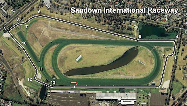 sandown raceway track days